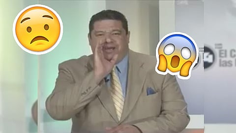 No pudo contener su enojo (Fuente: Youtube.com)