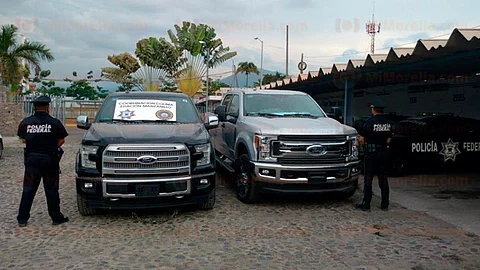 Integrantes de la División de Seguridad Regional de la Policía Federal implementaron un operativo para localizar las unidades (Foto: RED 113)