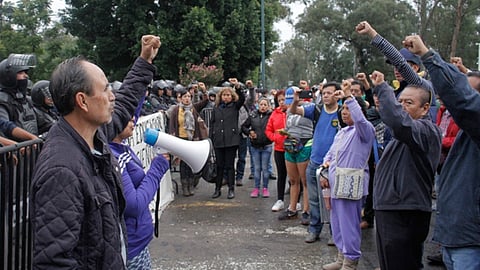Pasadas las 9 de la mañana los docentes se retiraron del lugar sin que se registraran incidentes (Foto: ACG)