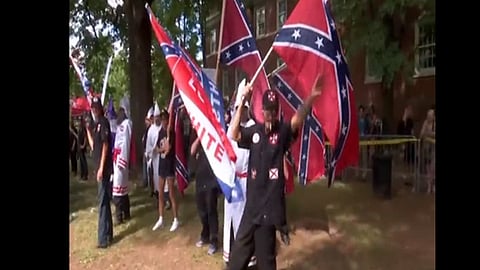 Durante la protesta hubo al menos 20 detenidos (Foto: Impresión de pantalla)