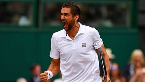 El croata llegó a su primera final Wimbedon (Foto Twitter)