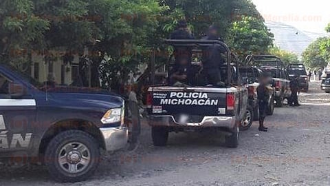 El cuerpo sin vida fue trasladado al Servicio Médico Forense en Morelia (Foto: RED 113)