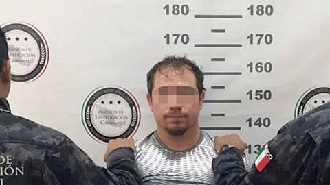 Juan Manuel Castañeda fue detenido por elementos de la Sedena, AIC y Policía Federal (Foto: @LupitaJuarezH)