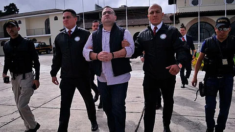 El expriísta llegó a México el pasado 17 de julio, tras ser extraditado por el gobierno de Guatemala (Foto: @mingobguate)