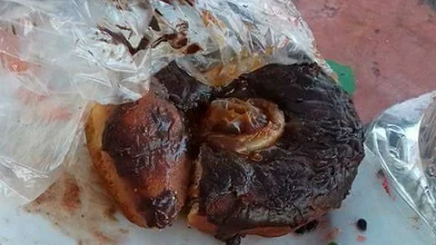 Dijo que en el relleno de cajeta estaba el preservativo (Foto Facebook: Matamoros Frontera Inf.)