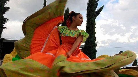 En el plantel de Los Reyes se creó el grupo de danza “Curicaveri” (Foto: Cortesía)