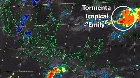 Afecta las costas de Florida (Foto: SMN)