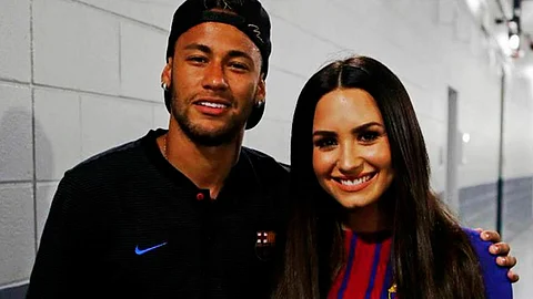 Demi festejó los goles del jugador (Foto: Facebook Invictos)