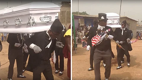 Durante la celebración, los bailarines portan vistosos trajes (Fotograma: Youtube.com)