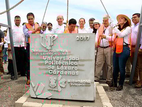 Inicia construcción de Universidad Politécnica en Lázaro Cárdenas