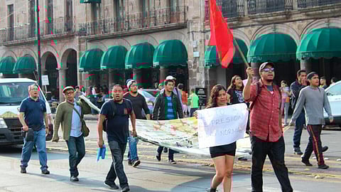 En otras partes de la República Mexicana también marcharon pidiendo justicia