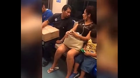 El hombre señala que fue accidental (Foto: Captura de video)