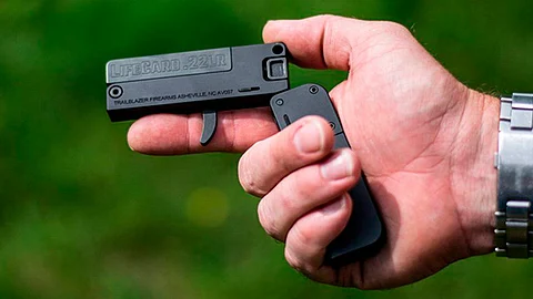 Además es plegable (Foto: Trailblazer Firearms)