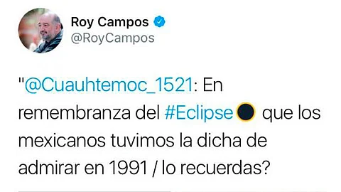 El mensaje ya fue borrado (Foto: Captura de Pantalla)