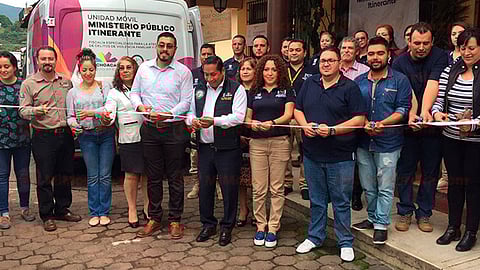 La unidad se instaló en la plaza principal (Foto: Cortesía)