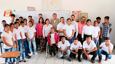 Serán 31 jóvenes los que inicialmente se verán beneficiados al cursar sus estudios de bachillerato (Foto: Cortesía)