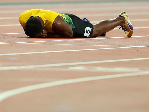 Video: Usain Bolt se despide con lesión