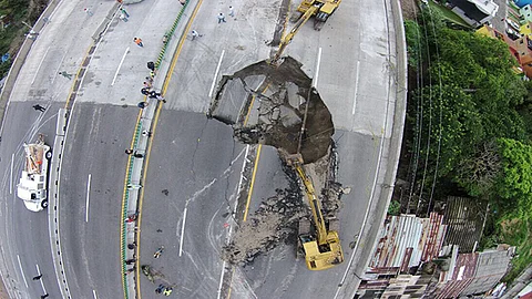 La SCT dijo que en ningún momento fue informada por el gobierno estatal (Foto: Archivo)
