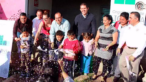 El delegado asistió a la inauguración de la Lechería Liconsa en Ciudad Jardín (Foto cortesía)