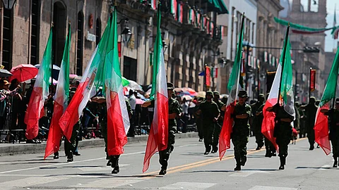 Se celebra el 207 aniversario del Grito de Dolores en la capital michoacana (Foto: ACG)