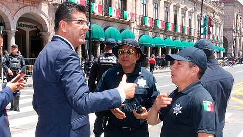 Se contó con presencia operativa para la vigilancia de vías de comunicación,
localidades, tenencias y colonias (Foto: cortesía)