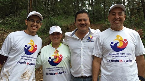 El presidente del movimiento desea vivir con sustentabilidad y armonía con la naturaleza (Foto: Facebook Ciudadanos Michoacanos En Movimiento AC)