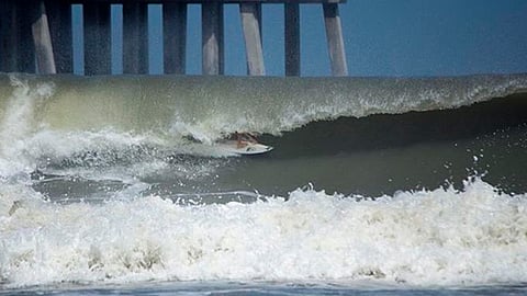 Sería esta la mejor ola de su vida, contó a sus amigos (Foto Instagram: zandervenezia)