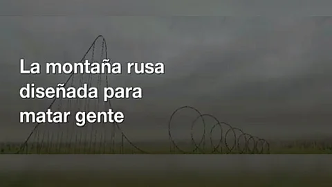 Es llamada la “Montaña rusa de la eutanasia” (Foto: Captura de Video)