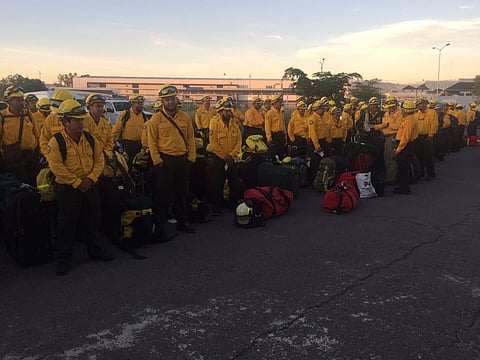 Este fin de semana volvió el equipo que partió a Canadá el 9 de agosto (Foto cortesía)