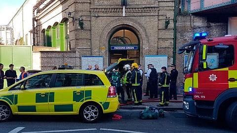 Sucedió después de las 8:00 horas (Foto: @Londonfire)