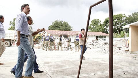 Las instituciones que operan desde este lunes cuentan con el dictamen de Seguridad Estructural (Foto: @aurelionuno)