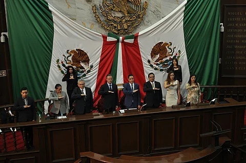 Los exmandatarios son de un partido político diferente al de Aureoles Conejo (Foto de ACG)
