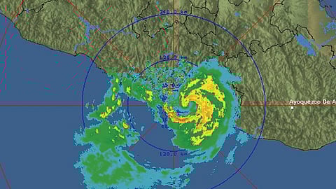 Se espera que cause fuertes lluvias en Guerrero y Oaxaca (Foto: conagua_clima)