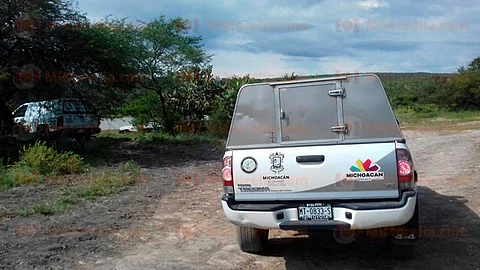 El cuerpo fue descubierto flotando en la Presa La Noria de esta comunidad (Foto: RED 113)