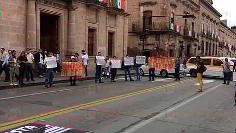 Buscan atención de parte de las autoridades nicolaitas (Foto: Andrea Hernández)