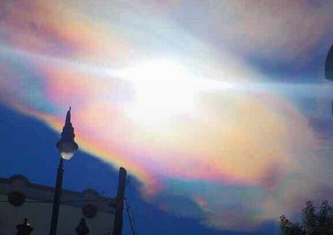 En redes sociales, usuarios señalaron que se pudieron observar diferentes figuras (Foto: Mónica Zarazúa)