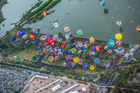 Alistan otra edición más del Festival Internacional de Globo en León