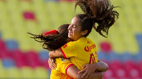 Con tan solo 12 años, Layla García es la jugadora más joven de la Liga MX Femenil (Foto de ACG)