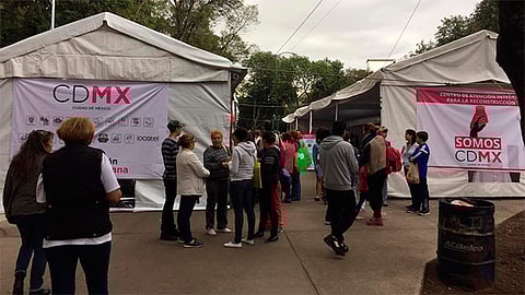 La ayuda ya no se dará en los módulos, sino visitando los campamentos, albergues e inmuebles dañados (Foto: Archivo)