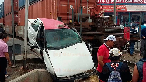 El accidente ocurrió esta tarde (Foto: Jorge López Gómez)