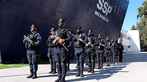 Grupo Delta, unidad de élite de la Policía Michoacán