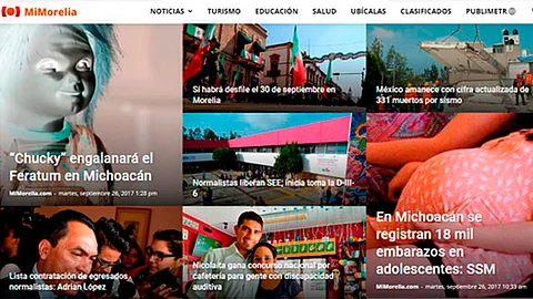 MiMorelia.com, dentro del top 10 de páginas web según comScore