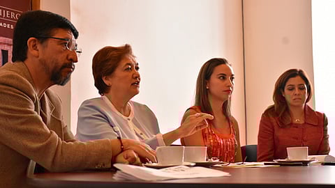 Sobre los adeudos, la secretaria dijo que ya solo faltan unas firmas para liquidar los pagos (Foto: ACG)