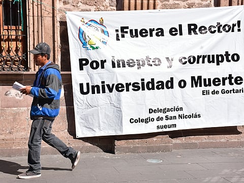 Continuarán con el paro de brazos caídos y la toma de algunas dependencias universitarias (Foto: Archivo)