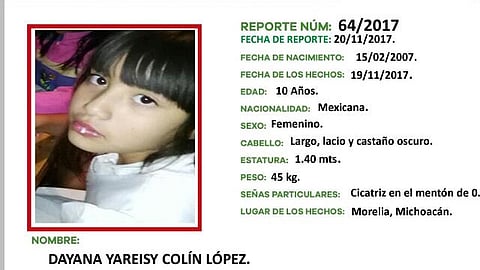 Se activó la Alerta Amber (Foto: Cortesía)