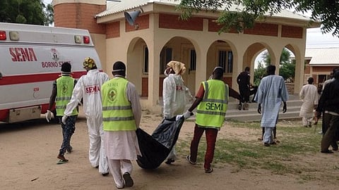 El gobierno decretó tres días de duelo tras el ataque (Foto: @AyudaIglesNeces)
