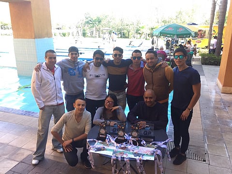 Miguel Ángel Moreno, en la categoría de menores de 24 años varonil, se distinguió como el mejor en la sumatoria de puntos FINA (Foto cortesía)