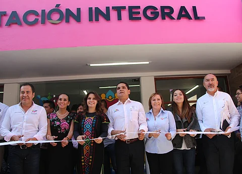 Laura Barrera, reconoció la coordinación entre el gobierno de Carlos Herrera, el de Silvano Aureoles y el DIF Nacional (Foto cortesía)
