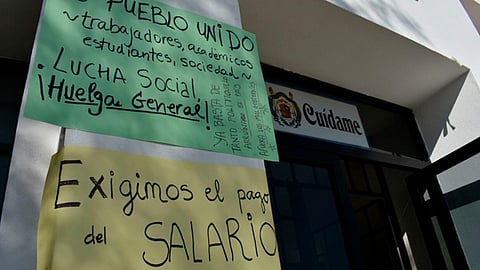 Están a la espera de que a las 10:00 horas hubieran quedado cubiertas la quincena pasada y la de hoy (Foto: ACG)