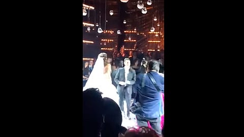 Se desconoce quién se casó (Foto: captura de pantalla)